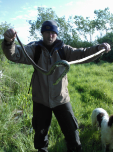 Steve and the Giant Grass Snake